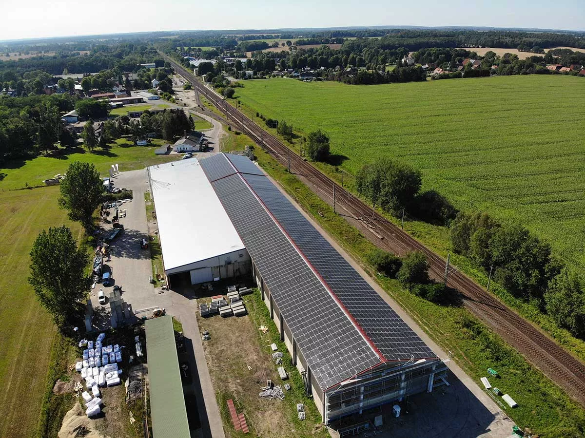 Photovoltaik-Dachanlage Brahlsdorf