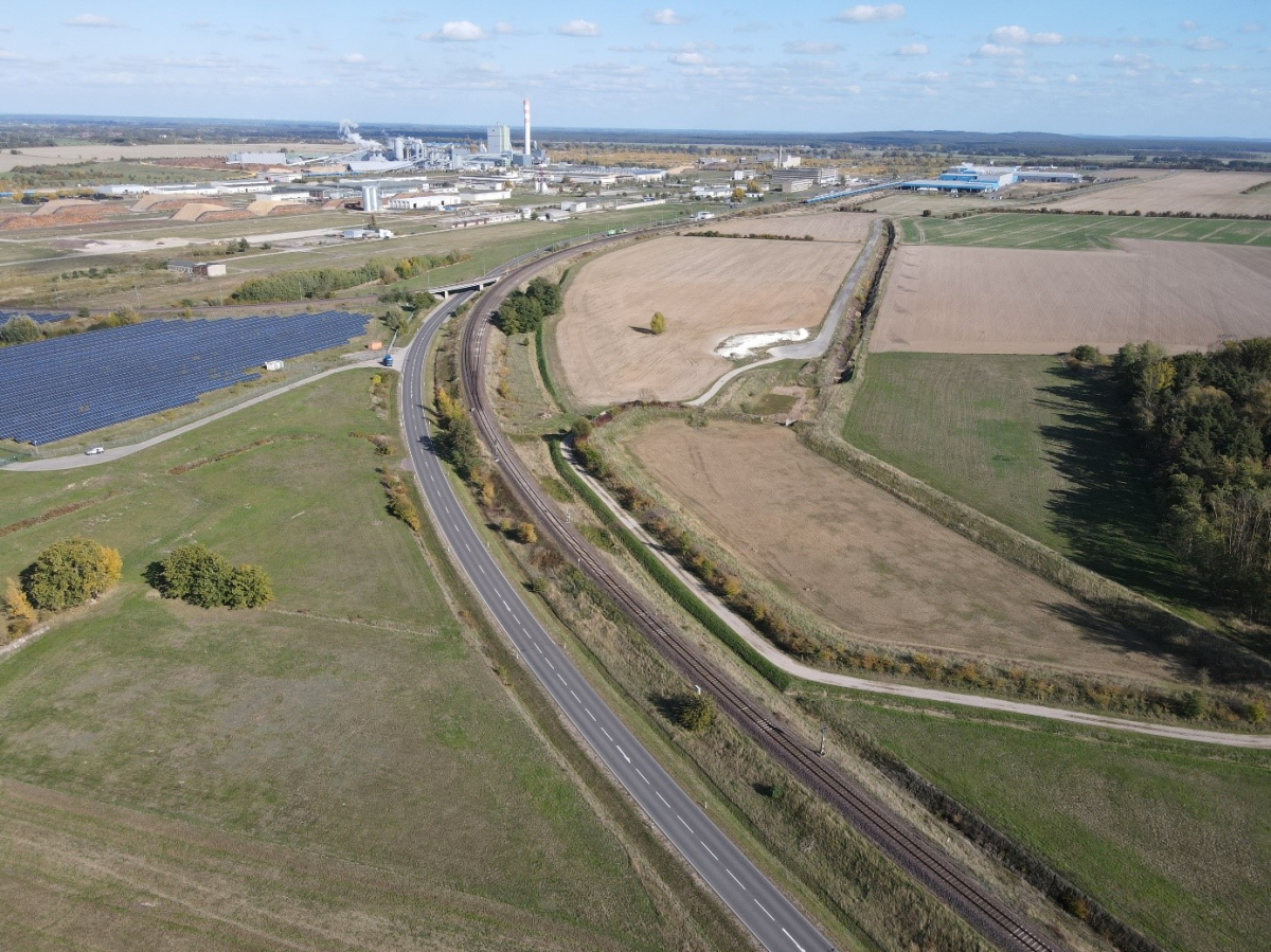 Industriestandort Arneburg – Fläche Großspeicher-Projekt Elbkraftwerke  