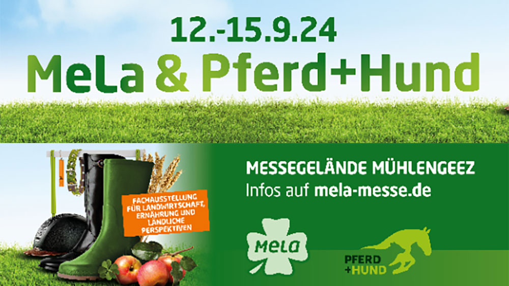 Logo und Infos Messe MeLa